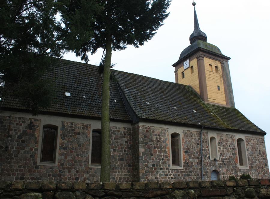 Dorfkirche Rüdnitz, neuer Turm